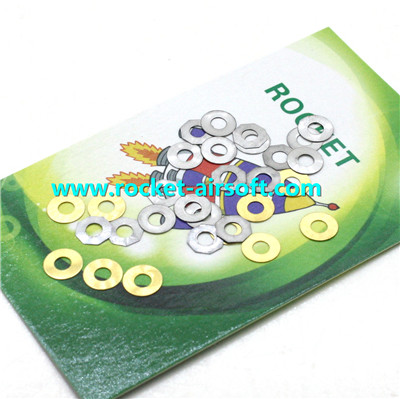 Rocket gearbox shims